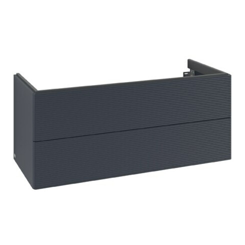V&B Waschtischunterschrank Antao 118,8x50,4x49,3cm, m Front, md bl. m Lac