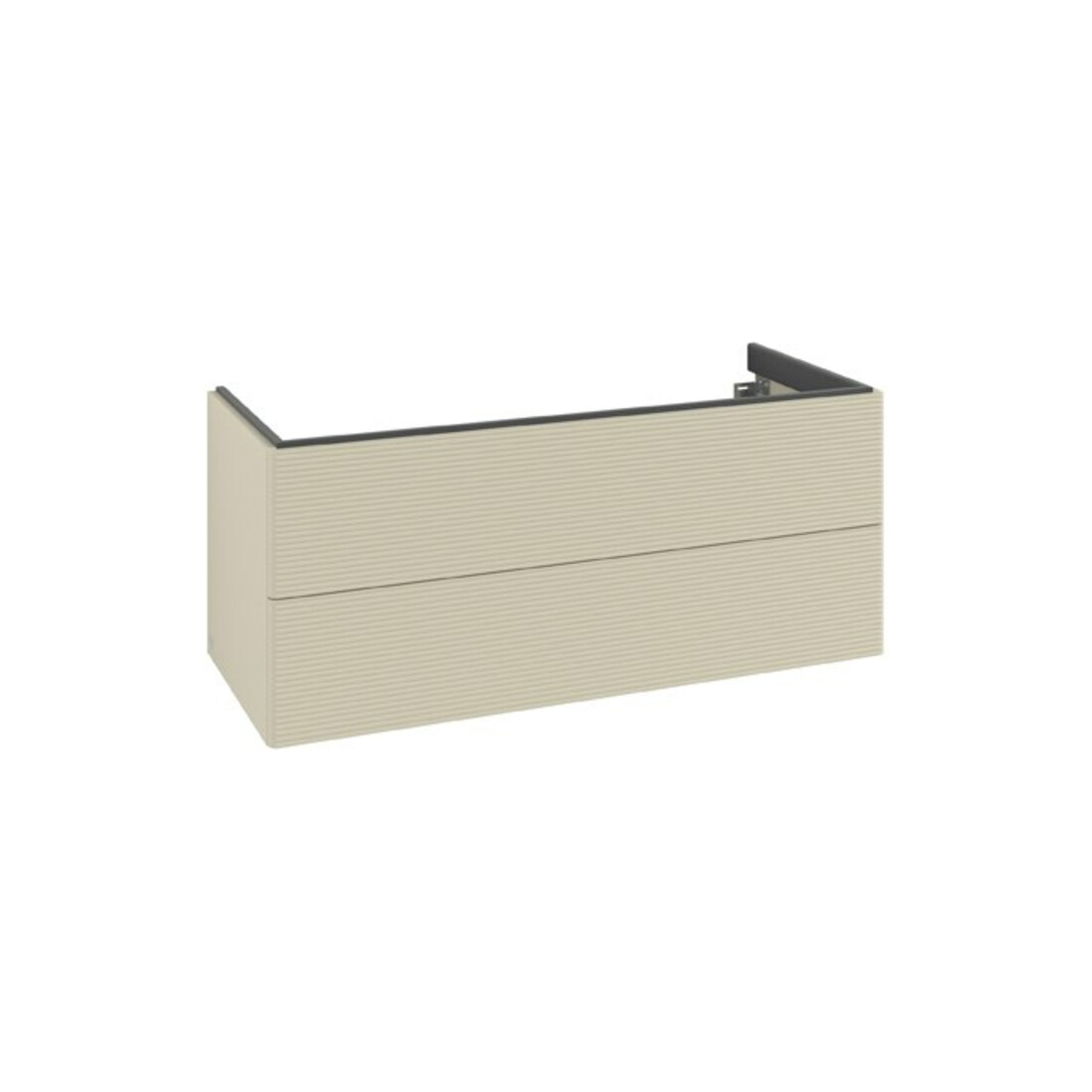 V&B Waschtischunterschrank Antao 118,8x50,4x49,3cm, m Front, si Gr m Lac