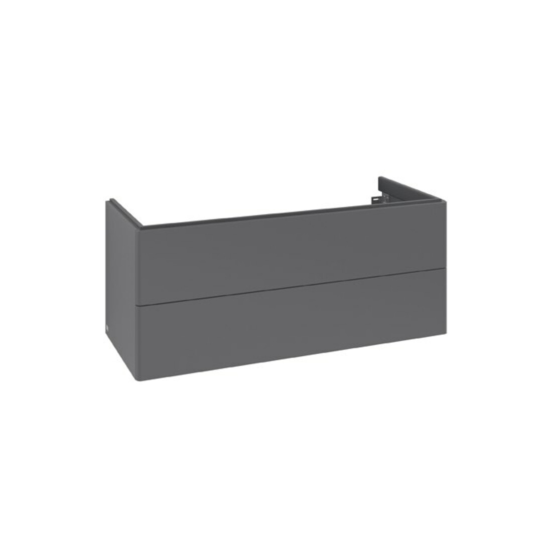 V&B Waschtischunterschrank Antao 118,8x50,4x49,3cm, o Fr., Anthrac. m Lac