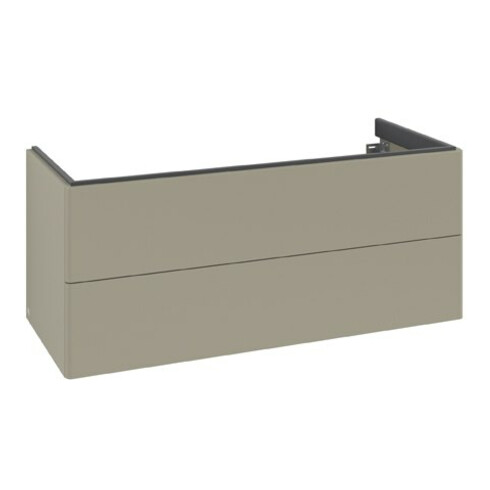 V&B Waschtischunterschrank Antao 118,8x50,4x49,3cm, o Front, st. Gr m Lac