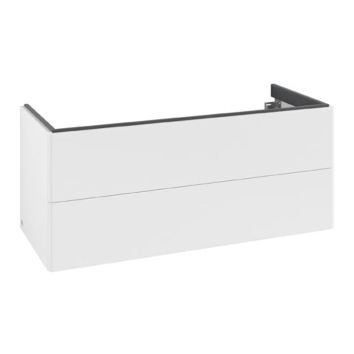 V&B Waschtischunterschrank Antao 118,8x50,4x49,3cm, o. Front, wh. m Lac