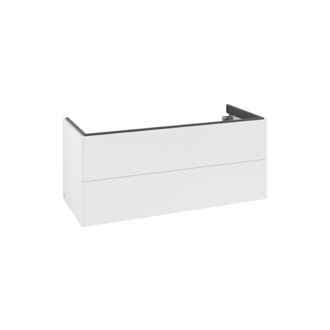 V&B Waschtischunterschrank Antao 118,8x50,4x49,3cm, o. Front, wh. m Lac