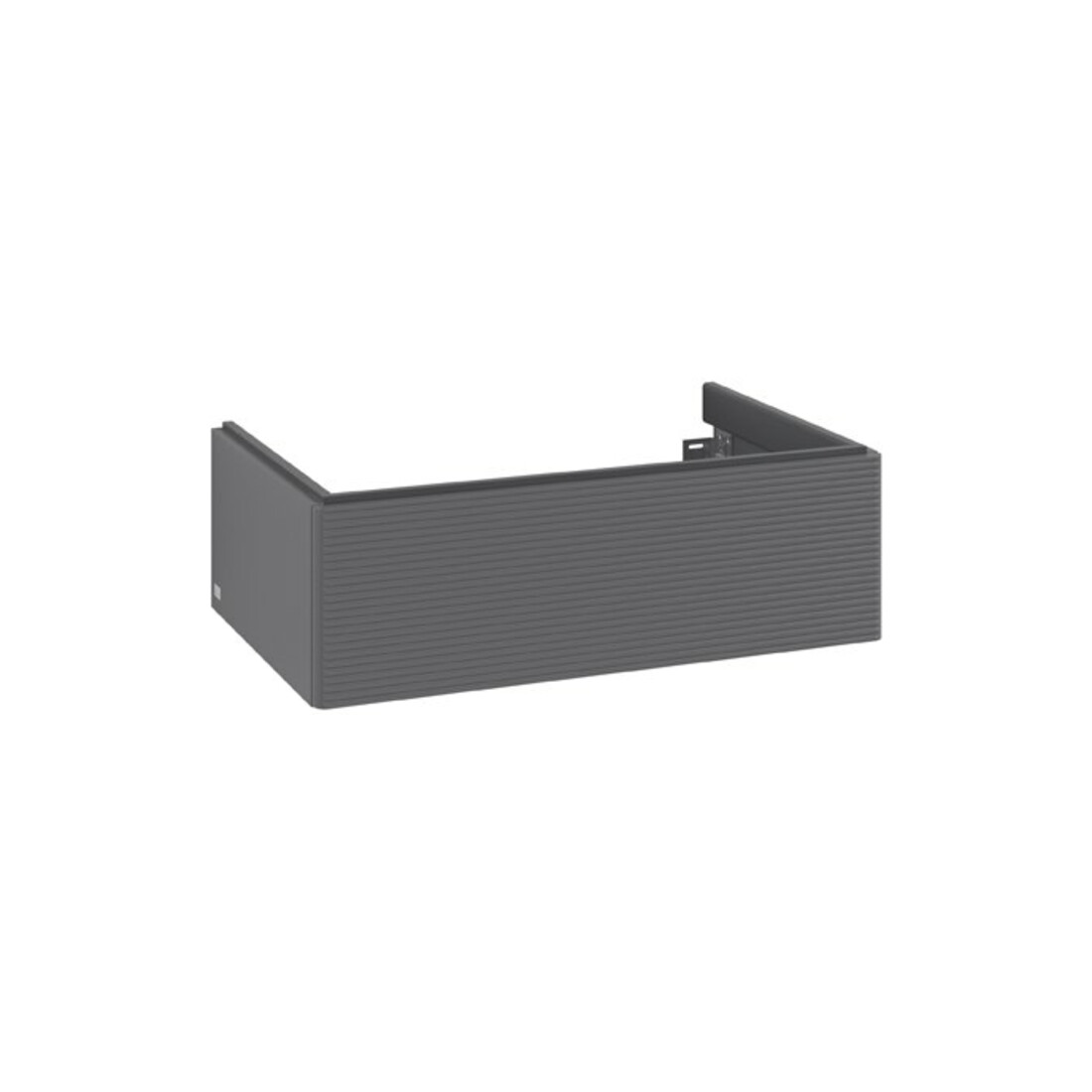 V&B Waschtischunterschrank Antao 78,8x25,6x49,6cm, m Fr., Anthrac. m Lac