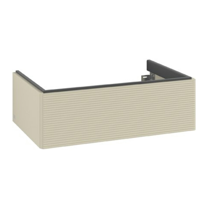 V&B Waschtischunterschrank Antao 78,8x25,6x49,6cm, m Front, si Gr m Lac