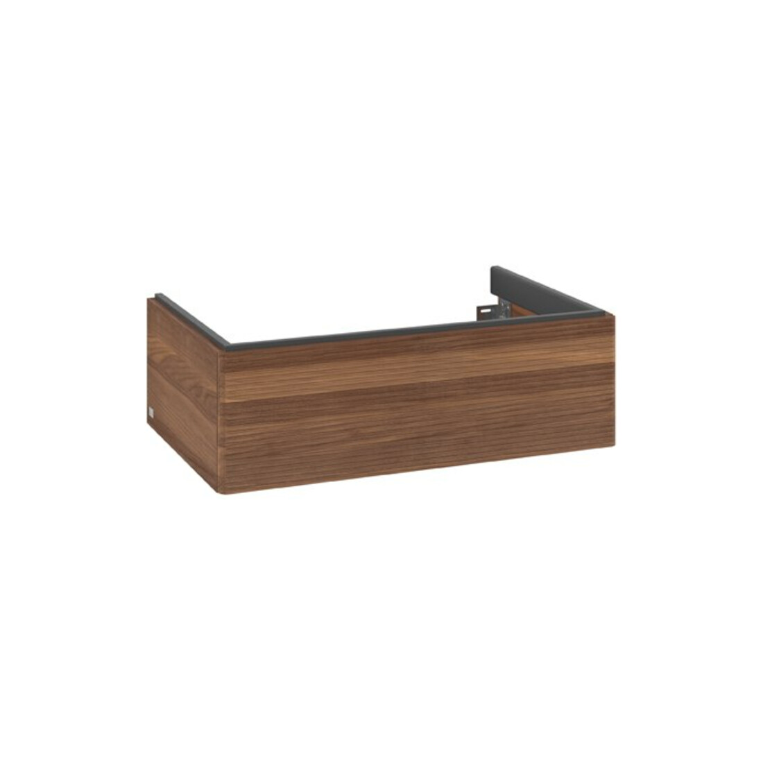 V&B Waschtischunterschrank Antao 78,8x25,6x49,6cm, m Front, warm walnut