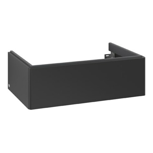 V&B Waschtischunterschrank Antao 78,8x25,6x49,6cm, o. Front, bla m Lac