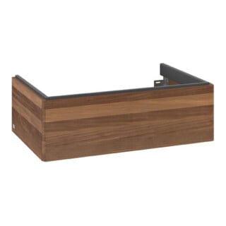 V&B Waschtischunterschrank Antao 78,8x25,6x49,6cm, o. Front, warm walnut