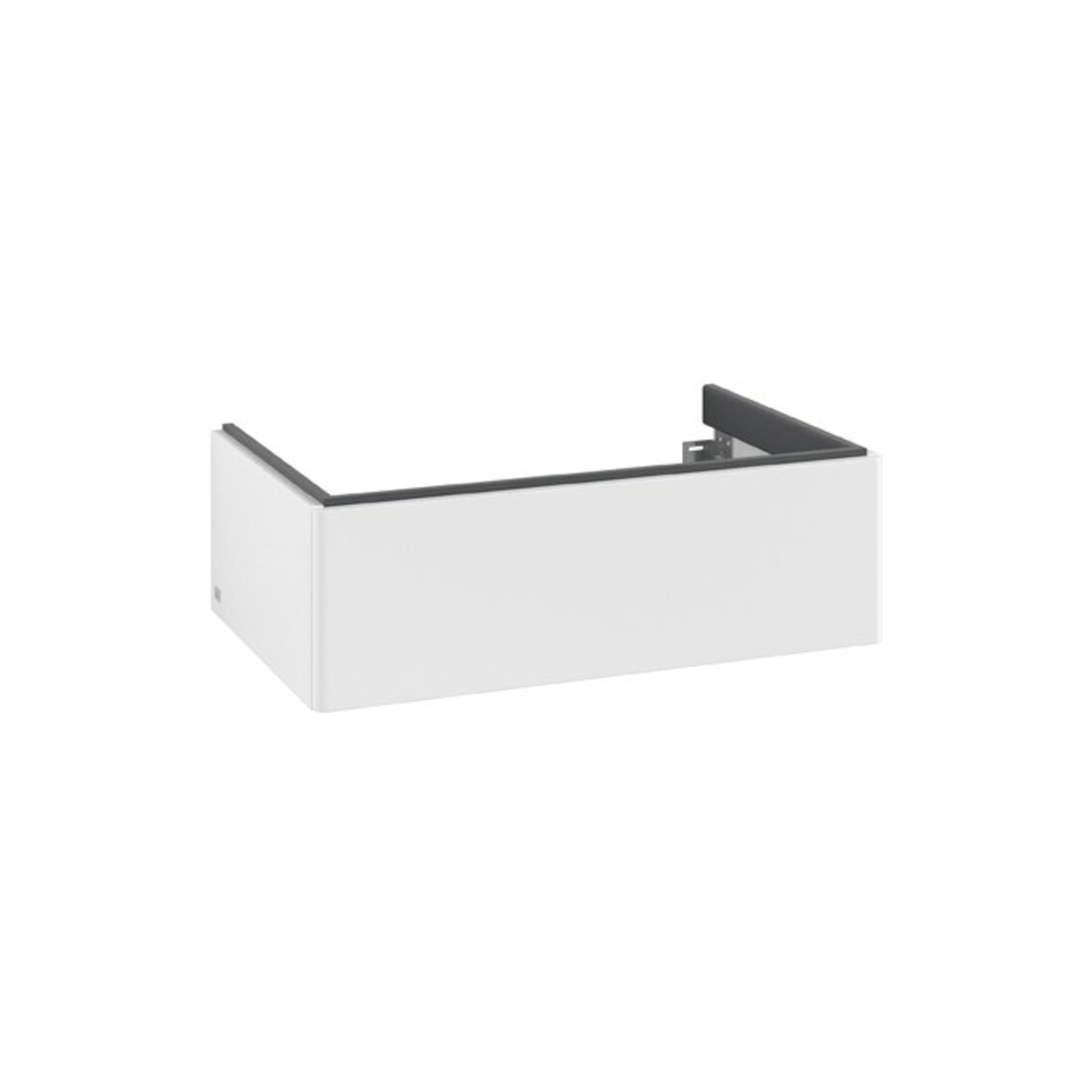 V&B Waschtischunterschrank Antao 78,8x25,6x49,6cm, o. Front, wh. m Lac