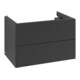 V&B Waschtischunterschrank Antao 78,8x50,4x49,6cm, m Front, bla m lacquer