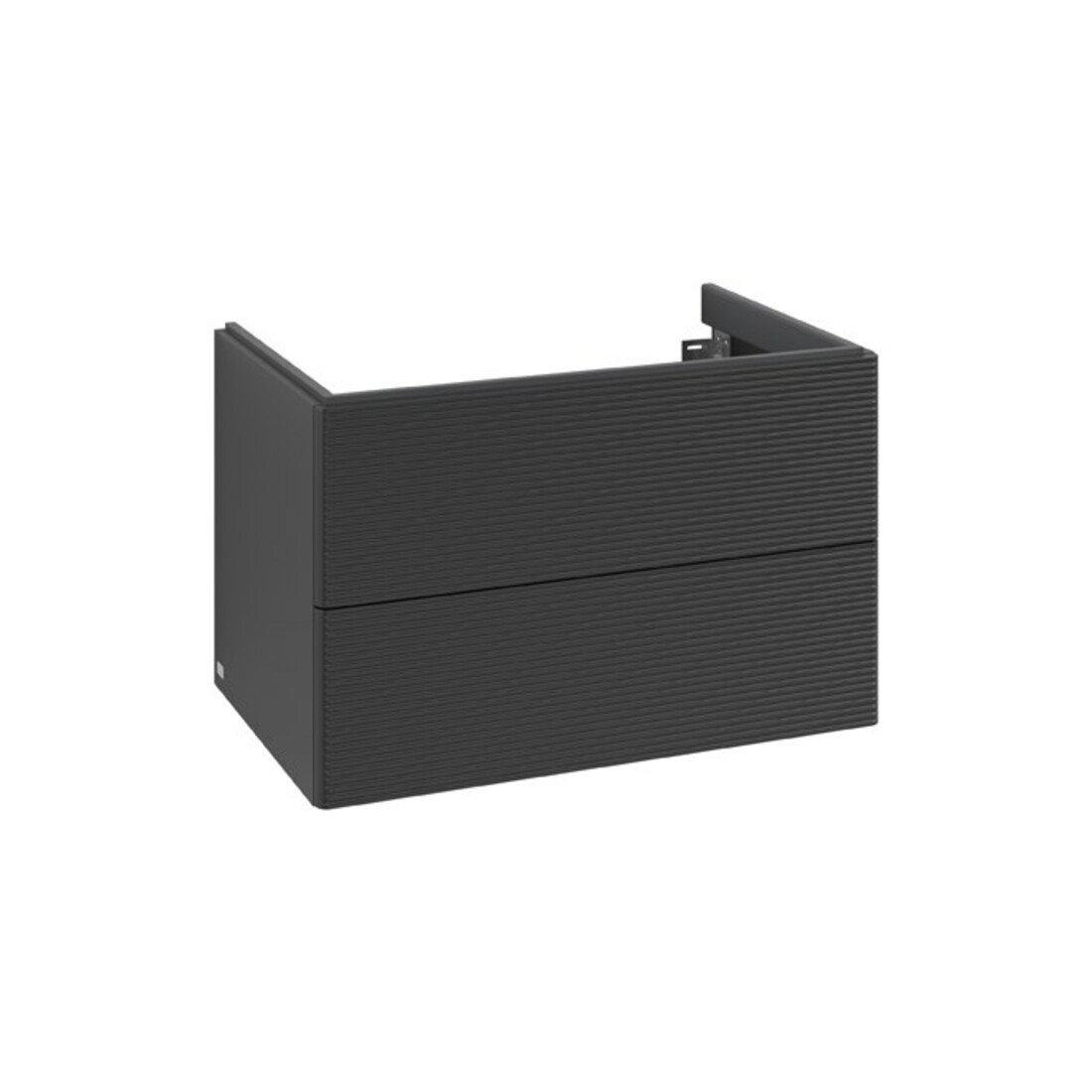 V&B Waschtischunterschrank Antao 78,8x50,4x49,6cm, m Front, bla m lacquer
