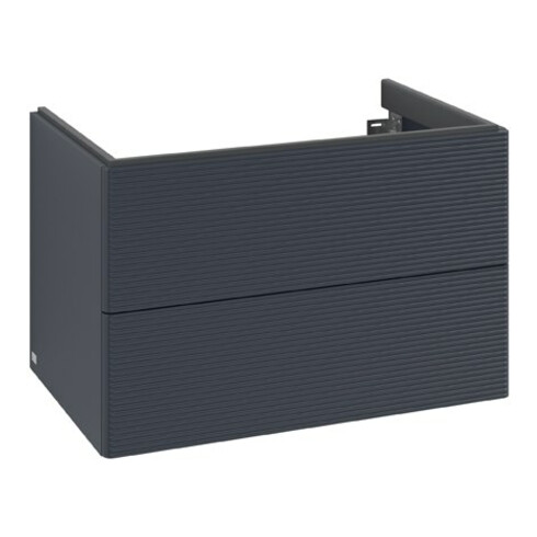 V&B Waschtischunterschrank Antao 78,8x50,4x49,6cm, m Front, md bl. m Lac
