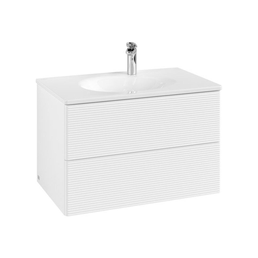 V&B Waschtischunterschrank Antao 78,8x50,4x49,6cm, m Front, wh. m lacquer