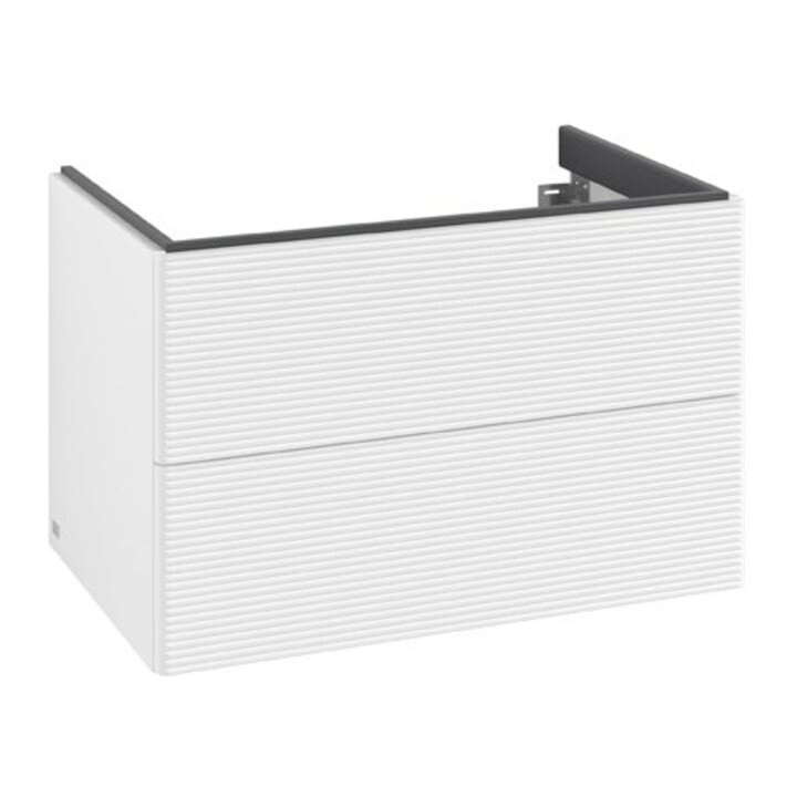 V&B Waschtischunterschrank Antao 78,8x50,4x49,6cm, m Front, wh. m lacquer