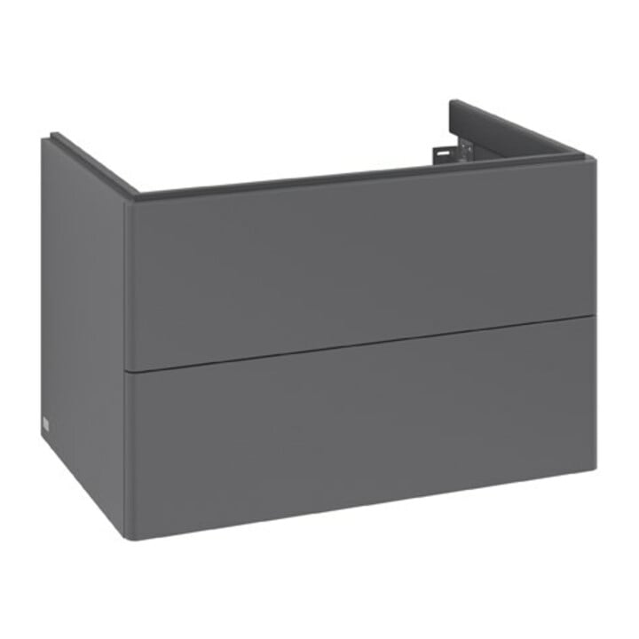 V&B Waschtischunterschrank Antao 78,8x50,4x49,6cm, o Fr., Anthrac. m Lac