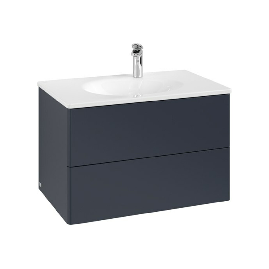 V&B Waschtischunterschrank Antao 78,8x50,4x49,6cm, o. Front, md bl. m Lac