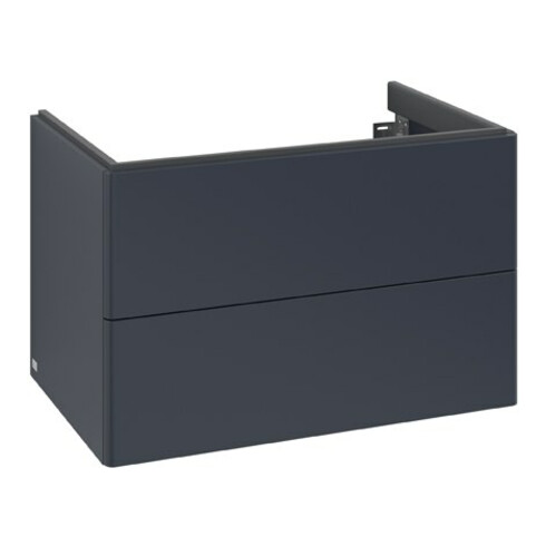 V&B Waschtischunterschrank Antao 78,8x50,4x49,6cm, o. Front, md bl. m Lac