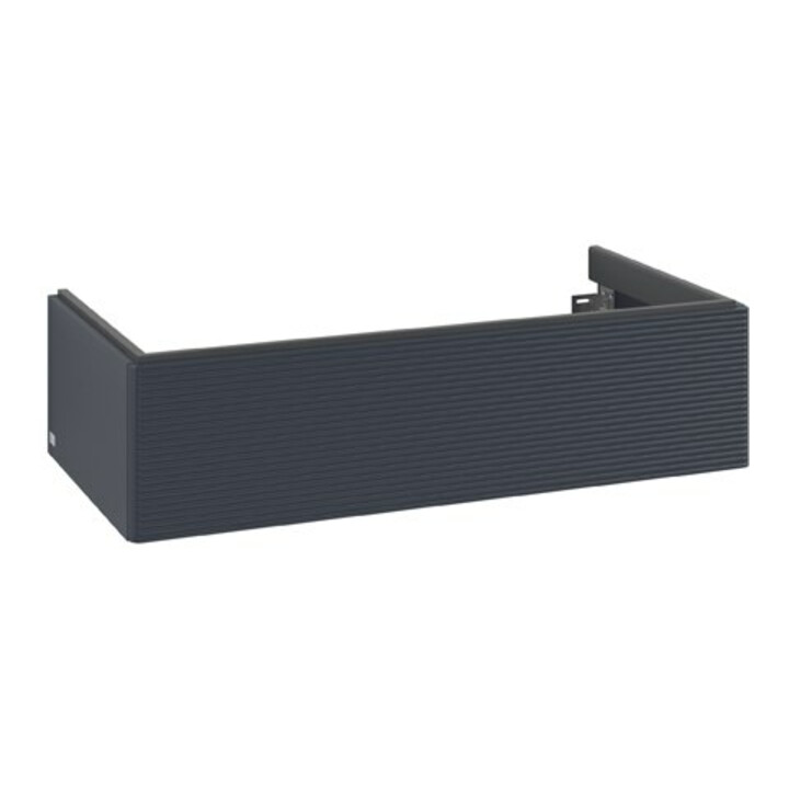 V&B Waschtischunterschrank Antao 98,8x25,6x49,3cm, m Front, md bl. m Lac