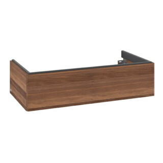 V&B Waschtischunterschrank Antao 98,8x25,6x49,3cm, m Front, warm walnut