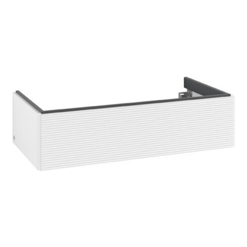 V&B Waschtischunterschrank Antao 98,8x25,6x49,3cm, m Front, wh. m lacquer