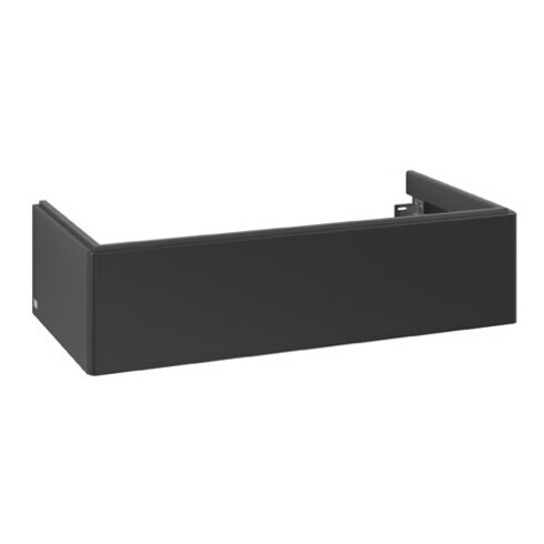 V&B Waschtischunterschrank Antao 98,8x25,6x49,3cm, o. Front, bla m Lac