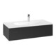 V&B Waschtischunterschrank Antao 98,8x25,6x49,3cm, o. Front, bla m Lac