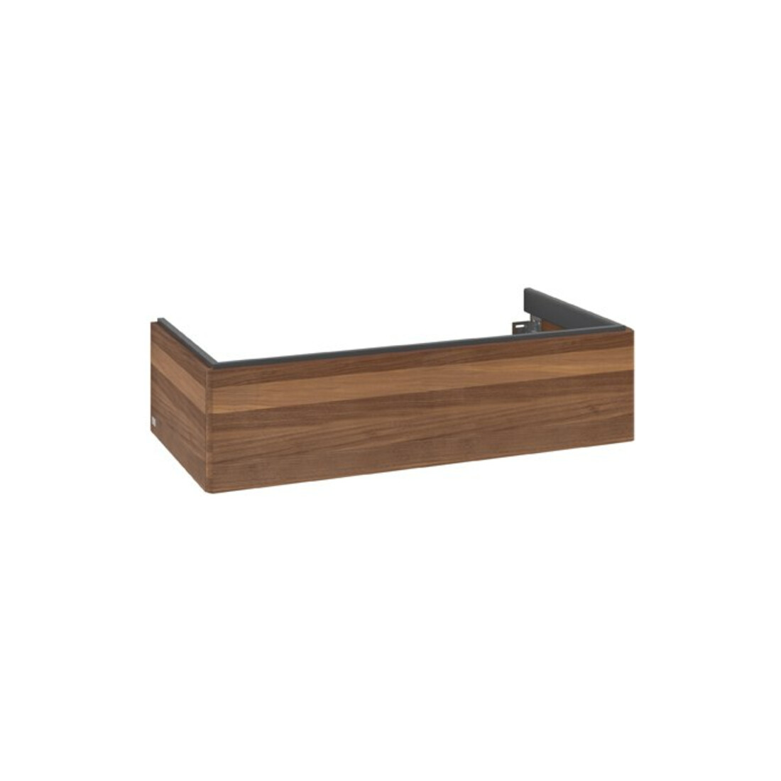 V&B Waschtischunterschrank Antao 98,8x25,6x49,3cm, o. Front, warm walnut