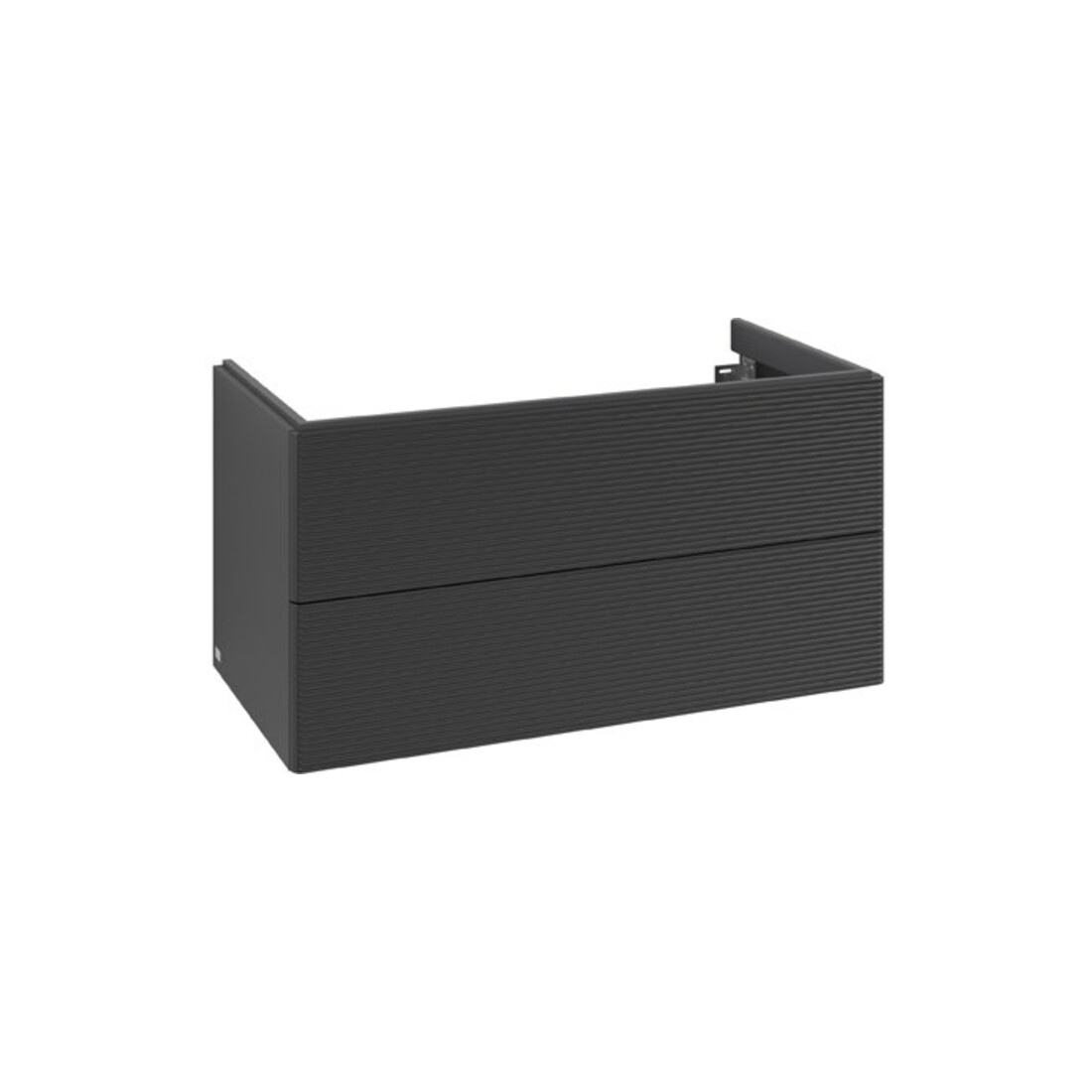 V&B Waschtischunterschrank Antao 98,8x50,4x49,6cm, m Front, bla m lacquer