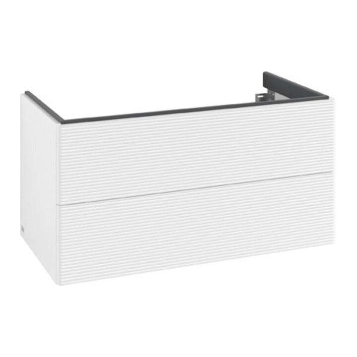 V&B Waschtischunterschrank Antao 98,8x50,4x49,6cm, m Front, wh. m lacquer