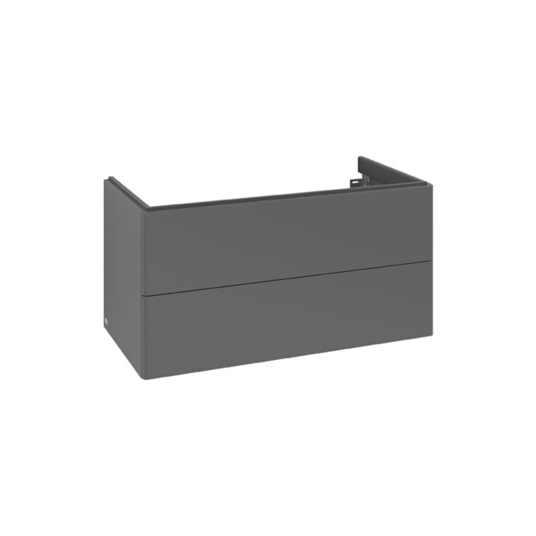 V&B Waschtischunterschrank Antao 98,8x50,4x49,6cm, o Fr., Anthrac. m Lac