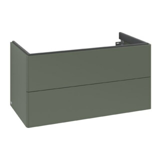 V&B Waschtischunterschrank Antao 98,8x50,4x49,6cm, o Fr., leaf gre. m Lac
