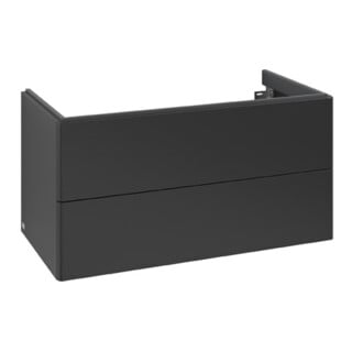 V&B Waschtischunterschrank Antao 98,8x50,4x49,6cm, o. Front, bla m Lac