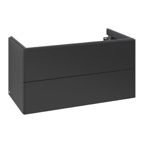 V&B Waschtischunterschrank Antao 98,8x50,4x49,6cm, o. Front, bla m Lac
