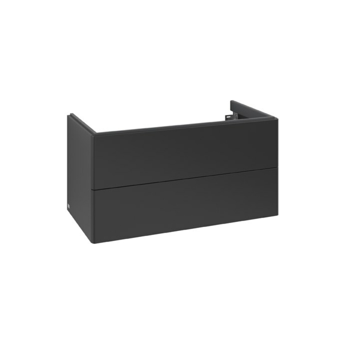 V&B Waschtischunterschrank Antao 98,8x50,4x49,6cm, o. Front, bla m Lac
