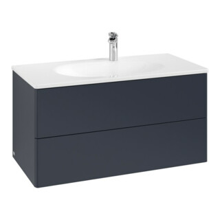 V&B Waschtischunterschrank Antao 98,8x50,4x49,6cm, o. Front, md bl. m Lac