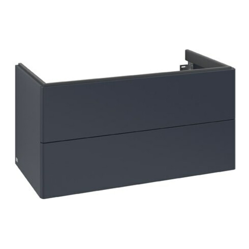 V&B Waschtischunterschrank Antao 98,8x50,4x49,6cm, o. Front, md bl. m Lac