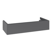 V&B Waschtischunterschrank Auszugbeleuchtung Antao 118,8x25,6x49,3cm, o Fr., Anthrac. m Lac