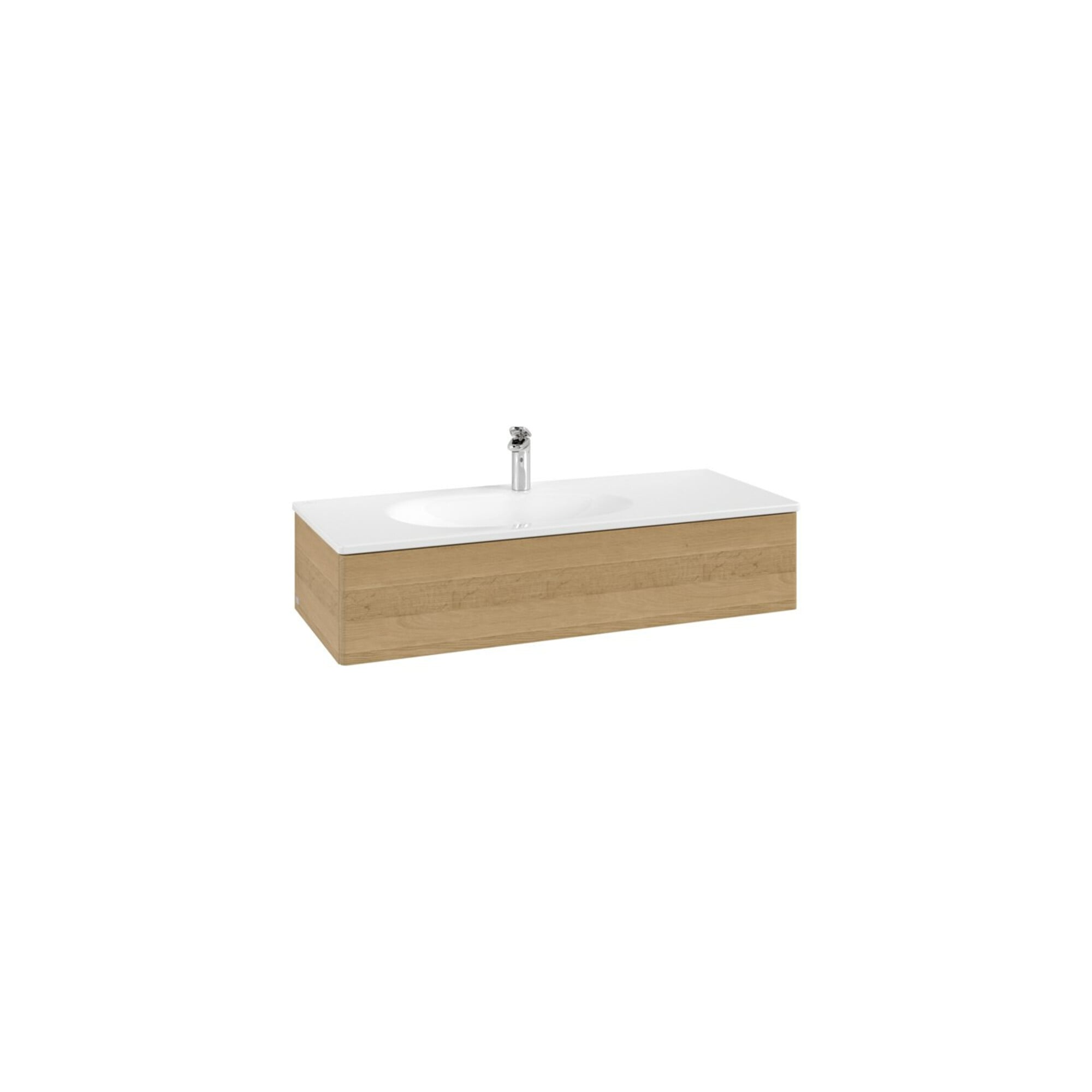 V&B Waschtischunterschrank Auszugbeleuchtung Antao 118,8x25,6x49,3cm, o. Front, honey oak ; Villeroy & Boch
