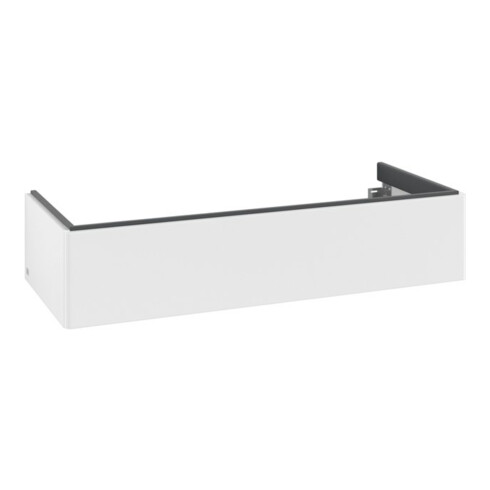 V&B Waschtischunterschrank Auszugbeleuchtung Antao 118,8x25,6x49,3cm, o. Front, wh. m Lac