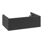 V&B Waschtischunterschrank Auszugbeleuchtung Antao 78,8x25,6x49,6cm, m Front, bla m lacquer-3