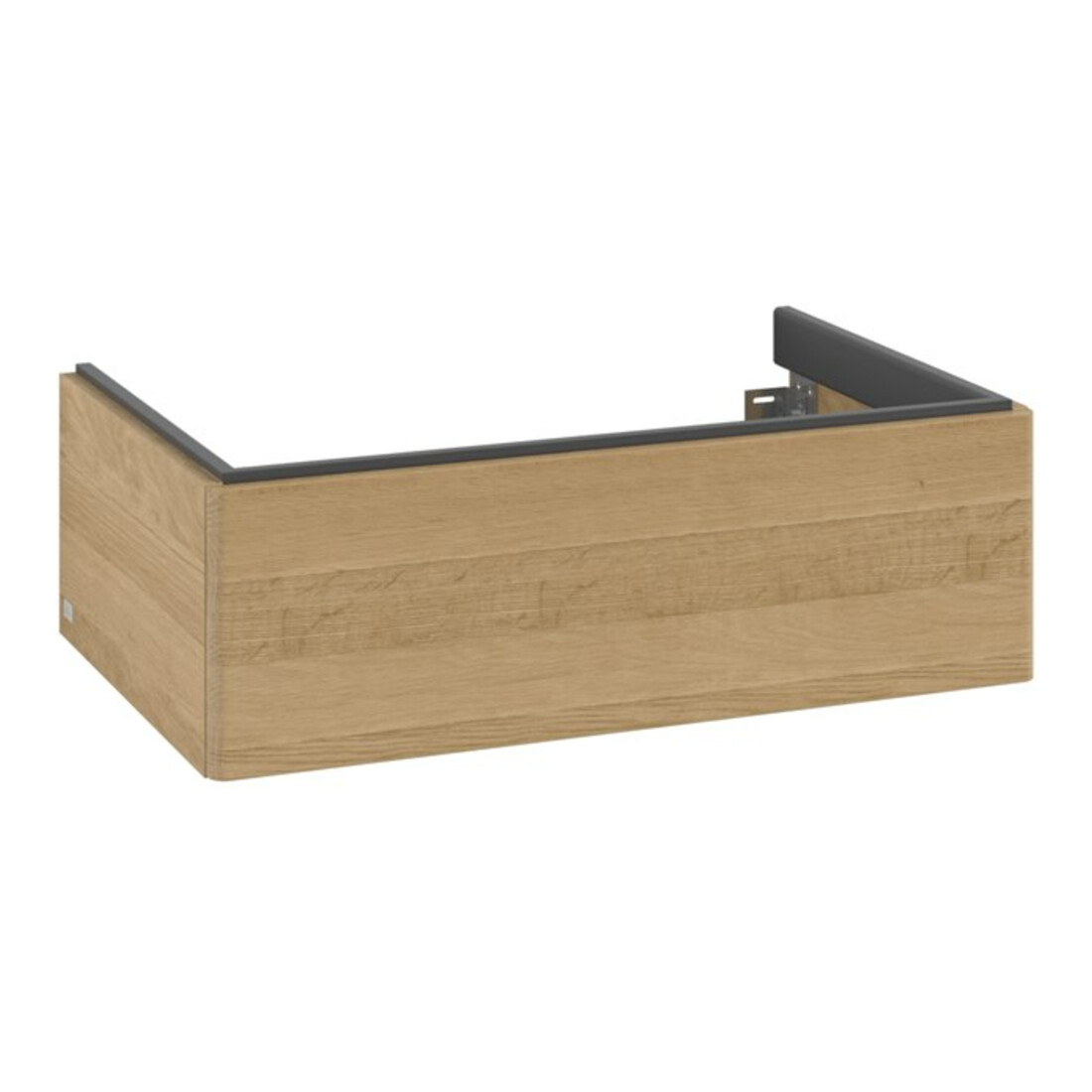 V&B Waschtischunterschrank Auszugbeleuchtung Antao 78,8x25,6x49,6cm, o. Front, honey oak