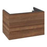 V&B Waschtischunterschrank Auszugbeleuchtung Antao 79x50x50cm, m Frontstruktur, warm walnut-3