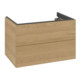 V&B Waschtischunterschrank Auszugbeleuchtung Antao 79x50x50cm, mit Frontstruktur, honey oak-1