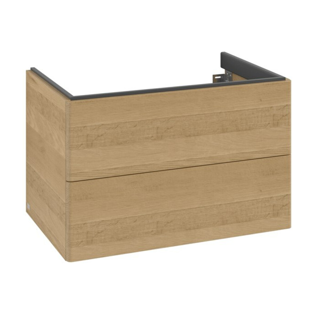 V&B Waschtischunterschrank Auszugbeleuchtung Antao 79x50x50cm, o. Frontstruktur, honey oak
