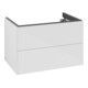 V&B Waschtischunterschrank Auszugbeleuchtung Antao 79x50x50cm, ohne Frontstruktur, glo wh. Lac-1