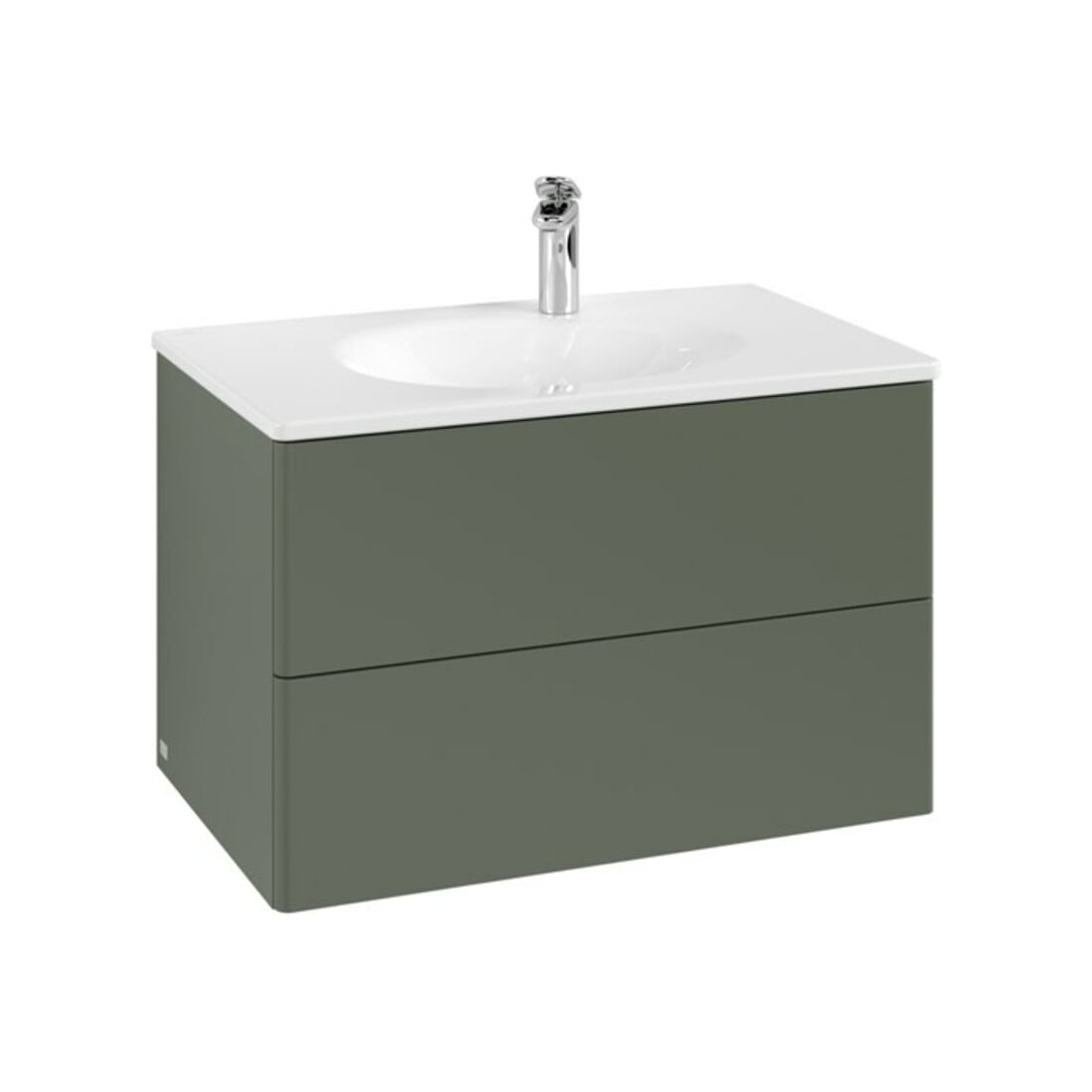 V&B Waschtischunterschrank Auszugbeleuchtung Antao 79x50x50cm, ohne Frontstruktur, lea gre. m Lac