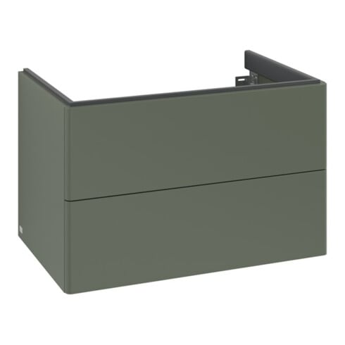 V&B Waschtischunterschrank Auszugbeleuchtung Antao 79x50x50cm, ohne Frontstruktur, lea gre. m Lac