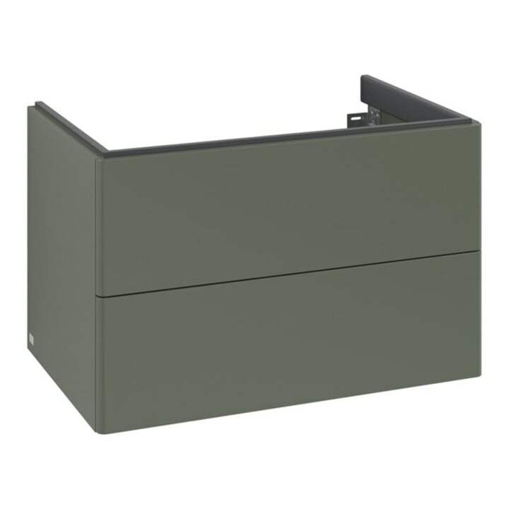 V&B Waschtischunterschrank Auszugbeleuchtung Antao 79x50x50cm, ohne Frontstruktur, lea gre. m Lac