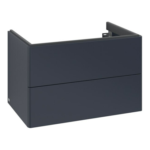 V&B Waschtischunterschrank Auszugbeleuchtung Antao 79x50x50cm, ohne Frontstruktur, md bl. m Lac