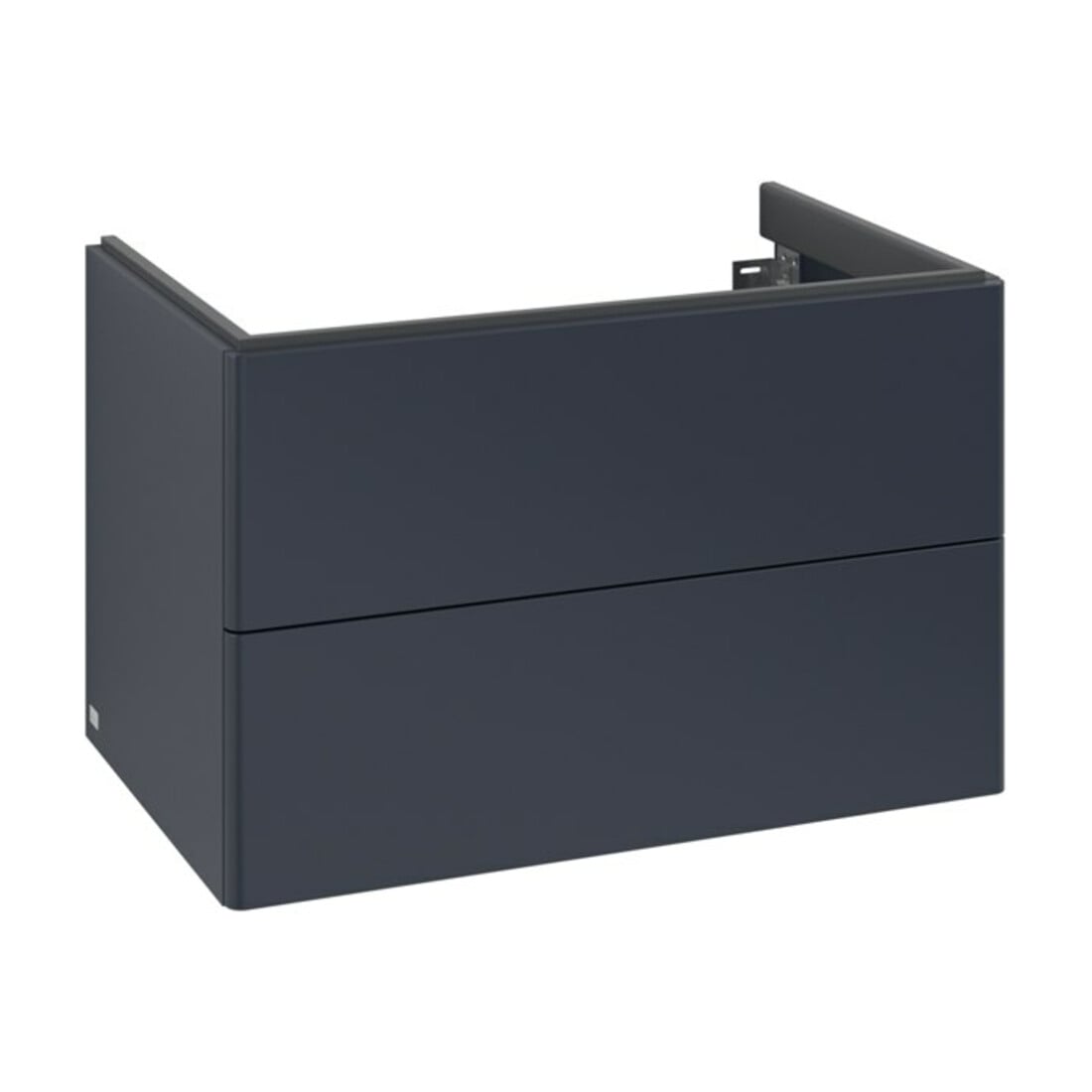 V&B Waschtischunterschrank Auszugbeleuchtung Antao 79x50x50cm, ohne Frontstruktur, md bl. m Lac