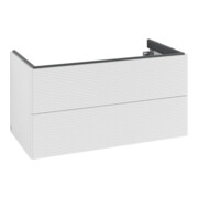V&B Waschtischunterschrank Auszugbeleuchtung Antao 98,8x50,4x49,6cm, m Front, glo wh. Lac-4
